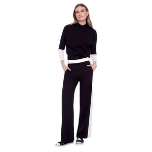 I Love Tyler Madison Colorblock Pants Black White Size Small | ILTM Minimalist